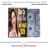  Bộ Sưu Tập Băng Cassette Tuyển Tập Những Ca Khúc Hay Nhất Dân Ca Xứ Nghệ - Băng Mới Zapas 50 Phút 