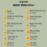  Đĩa CD Khúc Tình Xưa 1 Của Lệ Quyên 