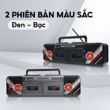 Đài Cassette Antra AT - 352, Thiết Kế Cổ Điển, 2 Cửa Băng, Có Chức Năng Thu Băng, Bắt Sóng Khỏe AM/FM/SW, Chức Năng Bluetooth, USB 