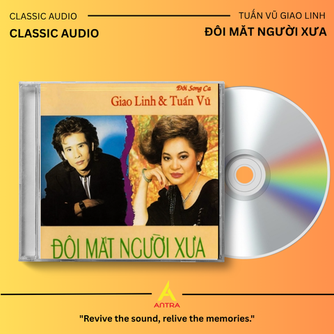  Đĩa CD Tuấn Vũ Giao Linh - Album Đôi Mắt Người Xưa 