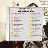  Đĩa CD Nhạc Sĩ Trịnh Công Sơn - Như Tiếng Thở Dài - 70 Phút - Thu Chất Lượng, Nhạc Hay, Ấm 
