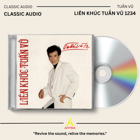  Đĩa CD Tuấn Vũ - Liên Khúc Tuấn Vũ 1234 