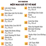  Đĩa CD Nhạc Lính Duy Khánh - Album Một Mai Giã Từ Vũ Khí 