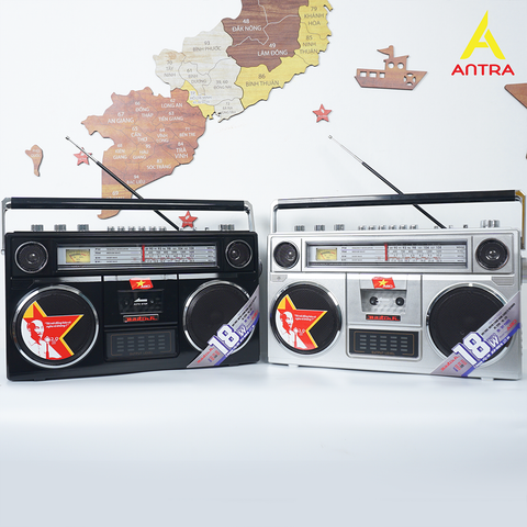 Đài Cassette Antra Ba Đình A80 - Bản Đặc Biệt - Kỷ Niệm 80 Năm Ngày Cách Mạng Tháng 8 Và Quốc Khánh 2/9 