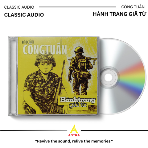  Đĩa CD Tiếng Hát Công Tuấn - Album Hành Trang Giã Từ 