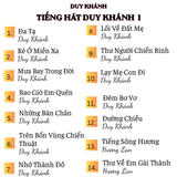  Đĩa CD Tiếng Hát Duy Khánh 2 - BST Nhạc Lính hay Nhất 