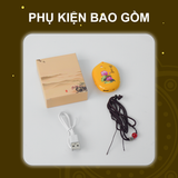 Máy Nghe Nhạc Phật Màu Vàng Có Dây Đeo Cổ, Tích Sẵn 62 Bài Phật Pháp Nhỏ Gọn Để Bàn Thời, Đeo Cổ, Hỗ Trợ Tai Nghe, Thẻ Nhớ 