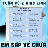  Đĩa CD Tuấn Vũ Giao Linh - Album Em Sắp Về Chưa 