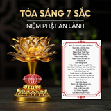  Đèn Bàn Thờ Hoa Sen 7 Màu Tích Hợp 58 Bài Nhạc Phật – Đèn LED Trang Trí Bàn Thờ, Sử Dụng Điện Hoặc Pin Tiểu 