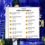  Đĩa CD Ngọc Sơn - Album Những Khúc Biệt Ly - Tuyển Tập Tình Khúc Nhạc Vàng, Bolero 