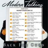  Đĩa CD Modern Talking Best Of - Tuyển Tập Những Bài Hát Hay Nhất 
