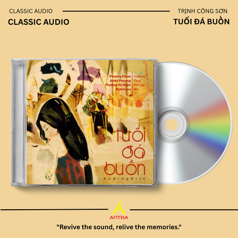  Đĩa CD Trịnh Công Sơn - Album Tuổi Đá Buồn - CD 70 Phút 