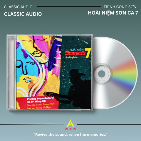  Đĩa CD Trịnh Công Sơn - Hoài Niệm Sơn Ca 7 - Đĩa CD 70P 
