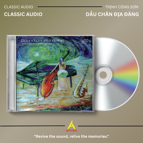  Đĩa CD Nhạc Sĩ Trịnh Công Sơn - Album Dấu Chân Địa Đàng - Đĩa CD 70 Phút 