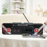  Đài Cassette Antra AT - 352, Thiết Kế Cổ Điển, 2 Cửa Băng, Có Chức Năng Thu Băng, Bắt Sóng Khỏe AM/FM/SW, Chức Năng Bluetooth, USB 