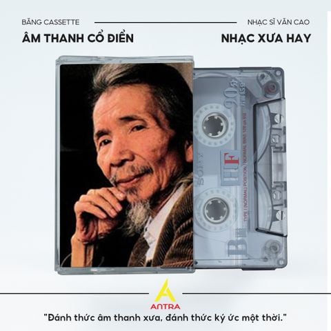 Bộ Sưu Tập Băng Cassette Nhạc Sĩ Văn Cao Nhạc Xưa Cổ Điển, Băng Nhạc 90p , Copy Nhạc Theo Yêu Cầu 