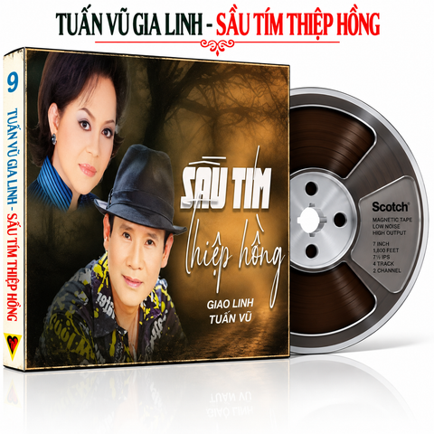  Băng Cối Song Ca Tuấn Vũ - Giao Linh | Tuyển Chọn Những Ca Khúc Hay Nhất | Băng 7 Inch | 2 Track - 4 Track 