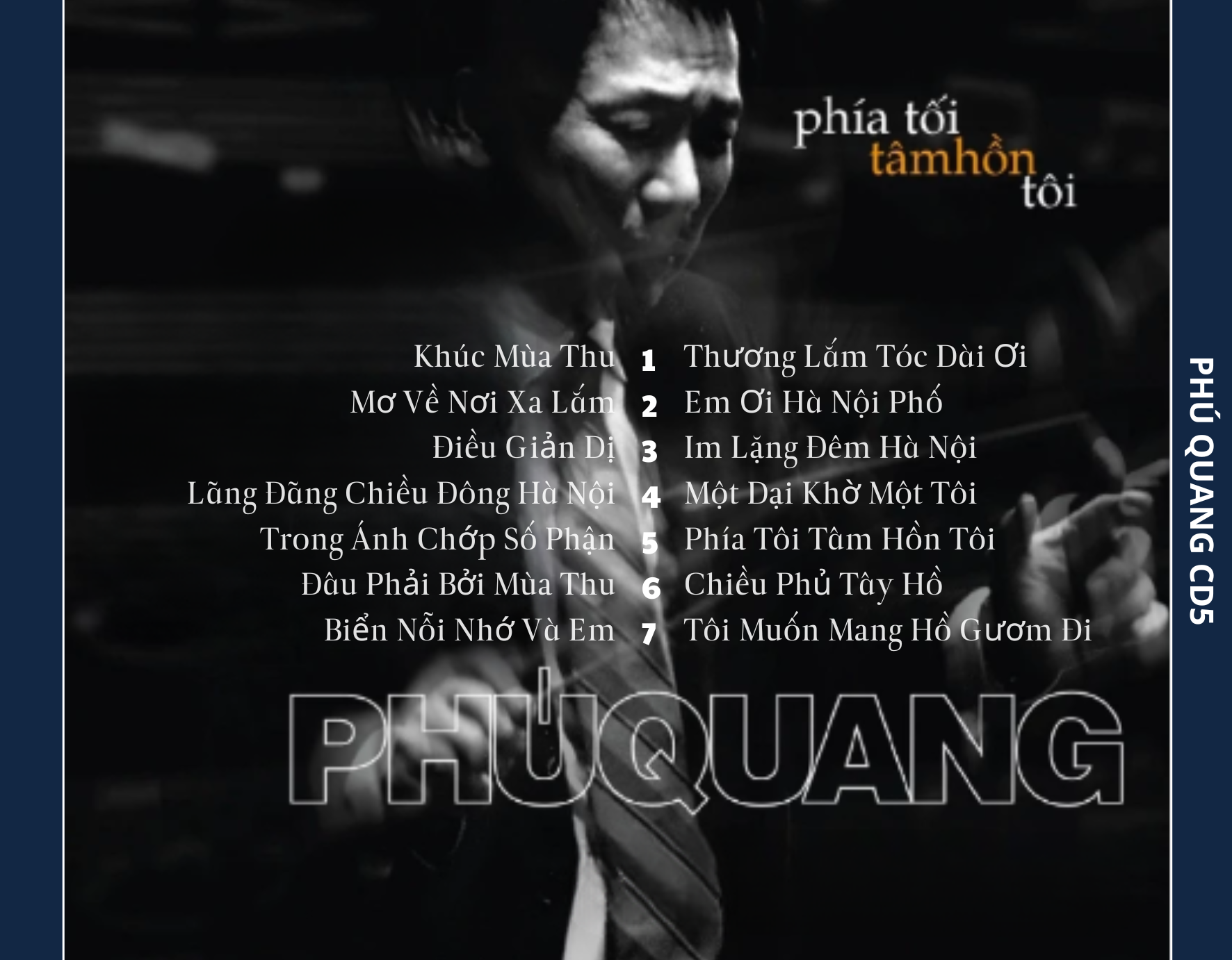  Đĩa CD Nhạc Sĩ Phú Quang - Những Bài Hát Hay Nhất Của Phú Quang 