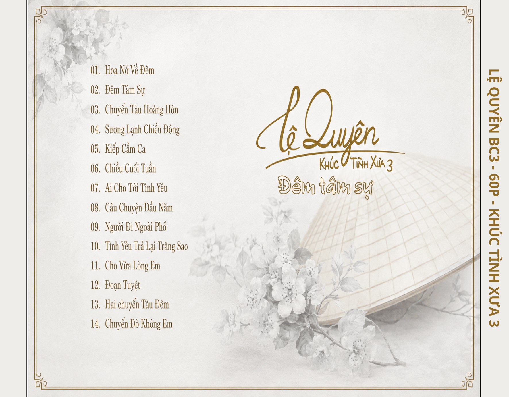  Băng Cối Lệ Quyên - Khúc Tình Xưa | Nhạc Trữ Tình Bolero | Băng Cối 7 Inch | 2 Track - 4 Track | Băng 60p 