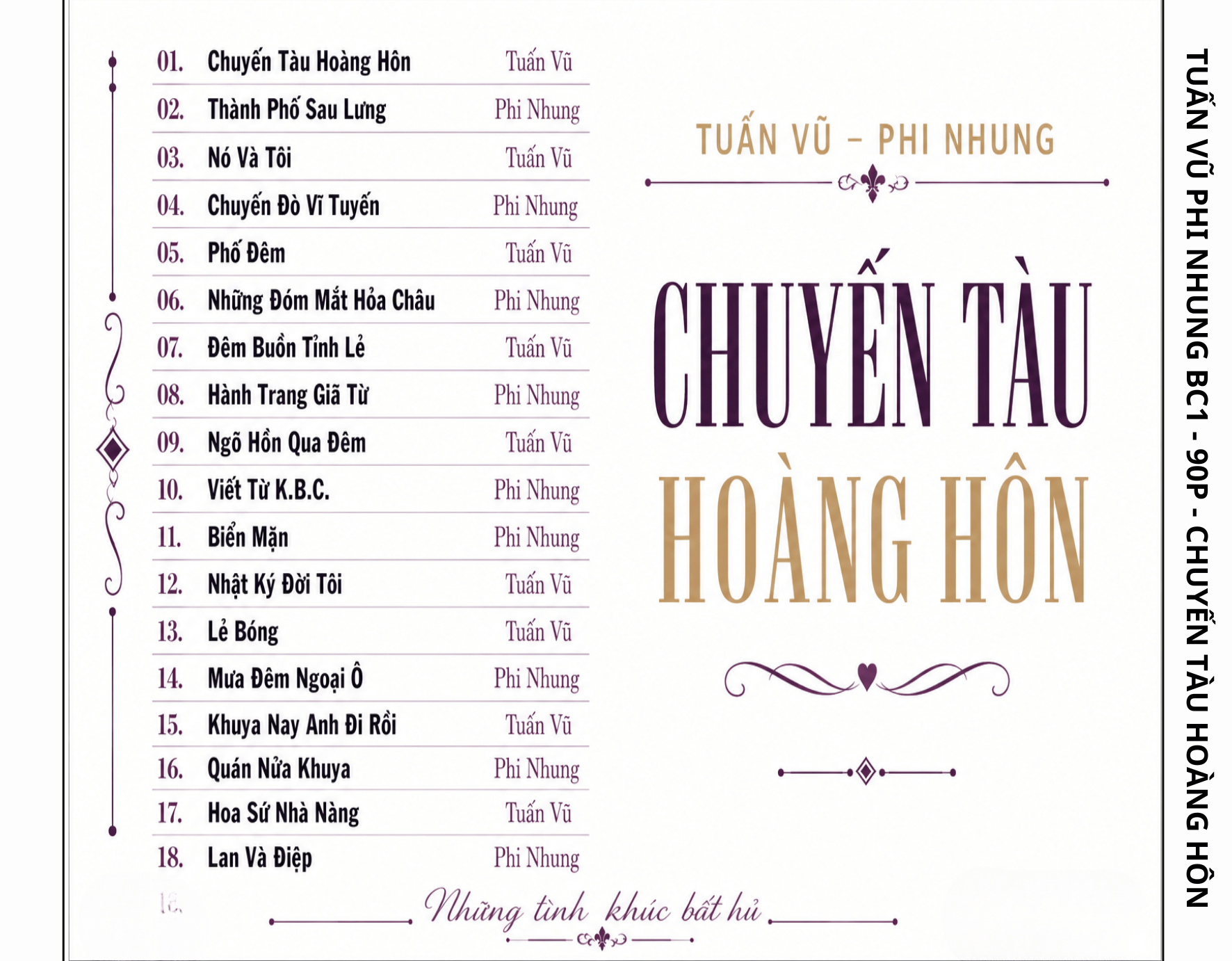  Băng Cối Tuấn Vũ - Phi Nhung | Băng Cối 7 Inch | Dây Băng Mỹ | 2 Track - 4 Track | 60 - 90 Phút 