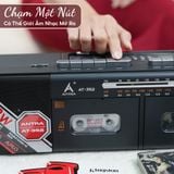  Đài Cassette Antra AT - 352, Thiết Kế Cổ Điển, 2 Cửa Băng, Có Chức Năng Thu Băng, Bắt Sóng Khỏe AM/FM/SW, Chức Năng Bluetooth, USB 