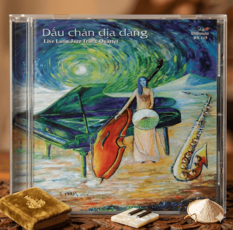  Đĩa CD Nhạc Sĩ Trịnh Công Sơn - Album Dấu Chân Địa Đàng - Đĩa CD 70 Phút 