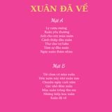  Băng Cassette Nhạc Xuân - Album Xuân Đã Về - Băng Cassette 50p Mới Nguyên Seal 