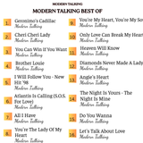  Đĩa CD Modern Talking Best Of - Tuyển Tập Những Bài Hát Hay Nhất 