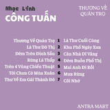  Đĩa CD Ca Sĩ Công Tuấn - Album Hay Nhất Thương Về Quán Trọ 