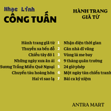  Đĩa CD Tiếng Hát Công Tuấn - Album Hành Trang Giã Từ 