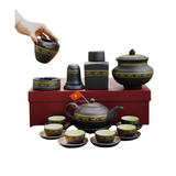  Tử Sa Lạc Hồng - Bộ Ấm Cao Cấp 