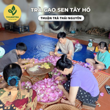  Trà Gạo Sen Bách Diệp Tây Hồ - Travina - Trà Thái Nguyên Cao Cấp Đạt Tiêu Chuẩn VietGap, ISO 