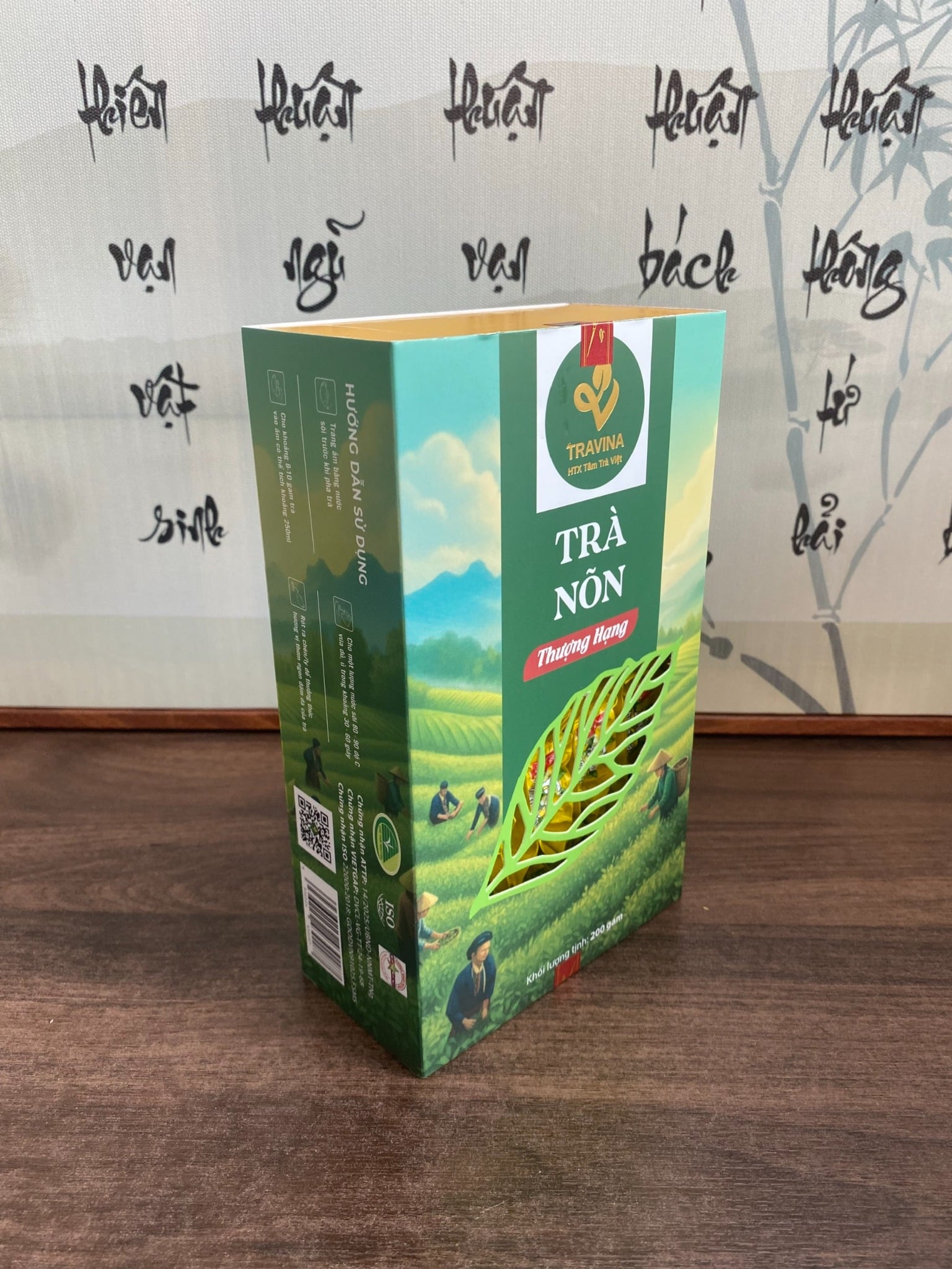  Hộp Giấy Đựng Trà Nõn Travina 