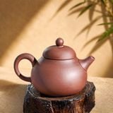  Ấm trà Quả Bí 180ml – gốm mộc An Thổ Túc 