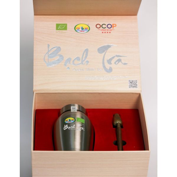 Bạch Trà Shan OCOP 4 Sao – Hộp Quà Hữu Cơ EU