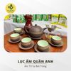 Lục Ẩm Quần Anh – Bộ Ấm Chén Bát Tràng 1 Ấm 5 Chén 6 Đĩa
