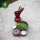  Tử Sa Song Ẩm – Bộ Ấm Chén 1 Ấm 2 Chén 