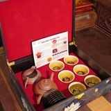  Bộ quà tặng sơn mài Liên Bảo Hoàng Kim – An Thổ Túc 