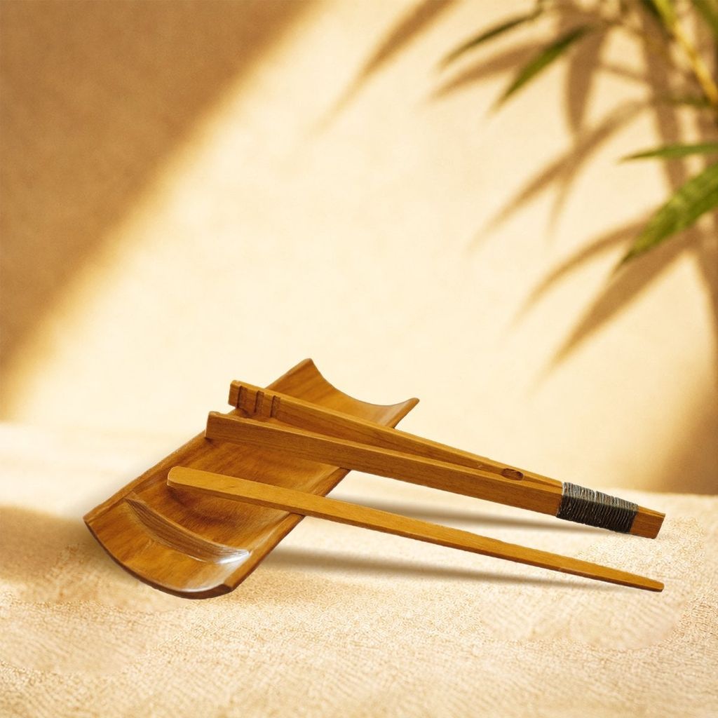  Bộ trà cụ nhỏ An Thổ Túc – phễu, kẹp, que thông vòi 