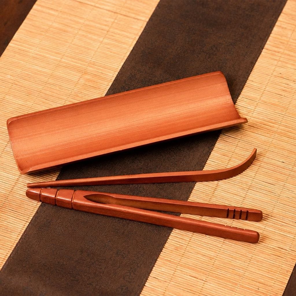  Bộ trà cụ nhỏ An Thổ Túc – phễu, kẹp, que thông vòi 