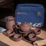  Bộ trà du lịch An Thổ Túc – túi vải, đủ ấm chén mang đi 