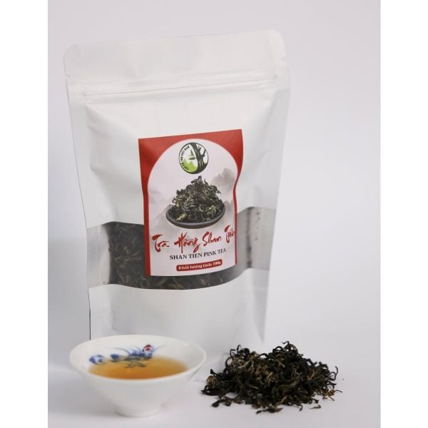 Hồng Shan Tiên – Hồng Trà Rừng Lá Dày Gói 100g