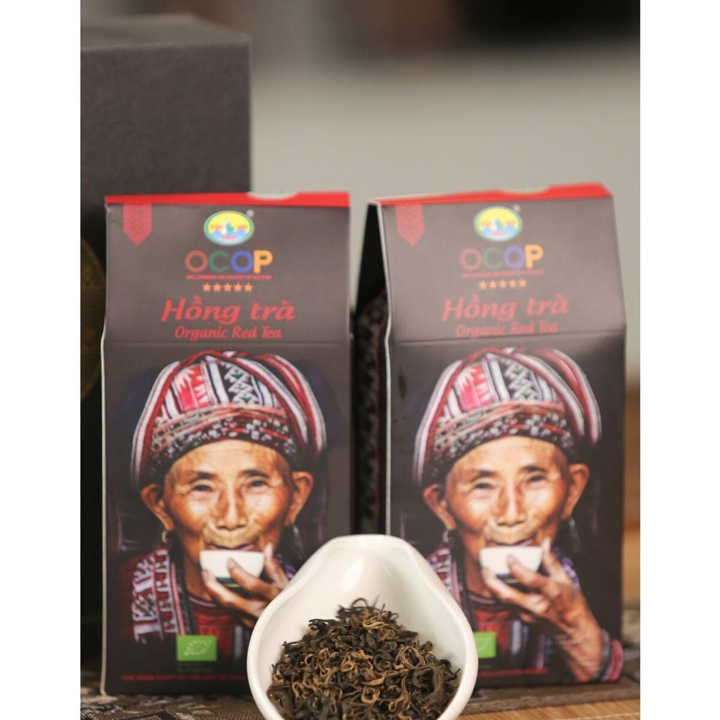  Hồng Trà Shan Tuyết Cổ Thụ 1 Tôm 1 Lá – OCOP 5 Sao Phìn Hồ Hà Giang 