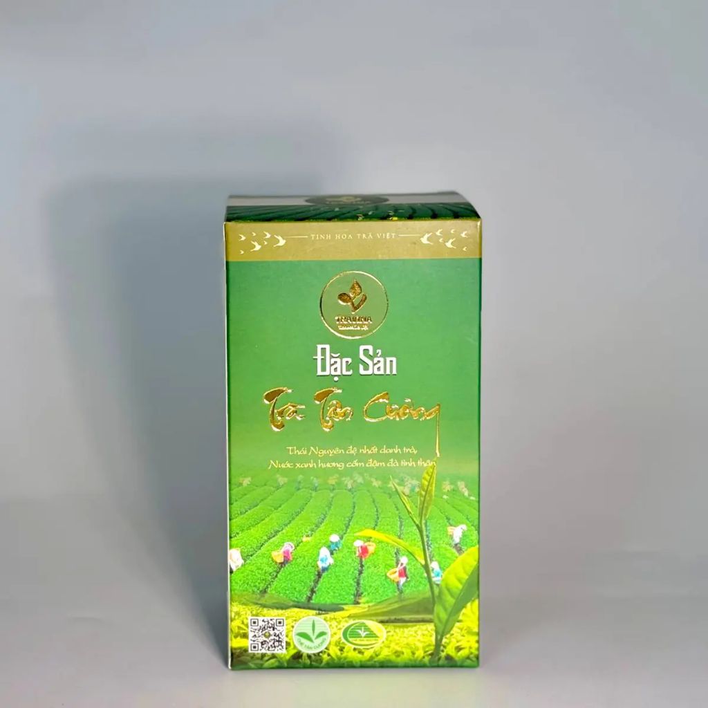  Hộp Trà Xanh Thái Nguyên Đặc Sản 200g - Quà Biếu Tiện Mang 