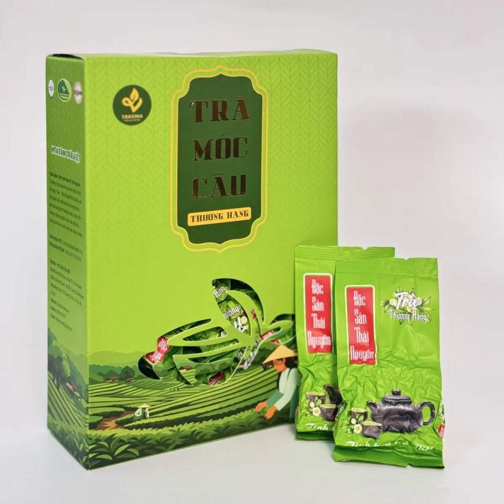  Hộp Trà Móc Câu Thượng Hạng 200g – Hộp Quà Gọn Nhẹ 