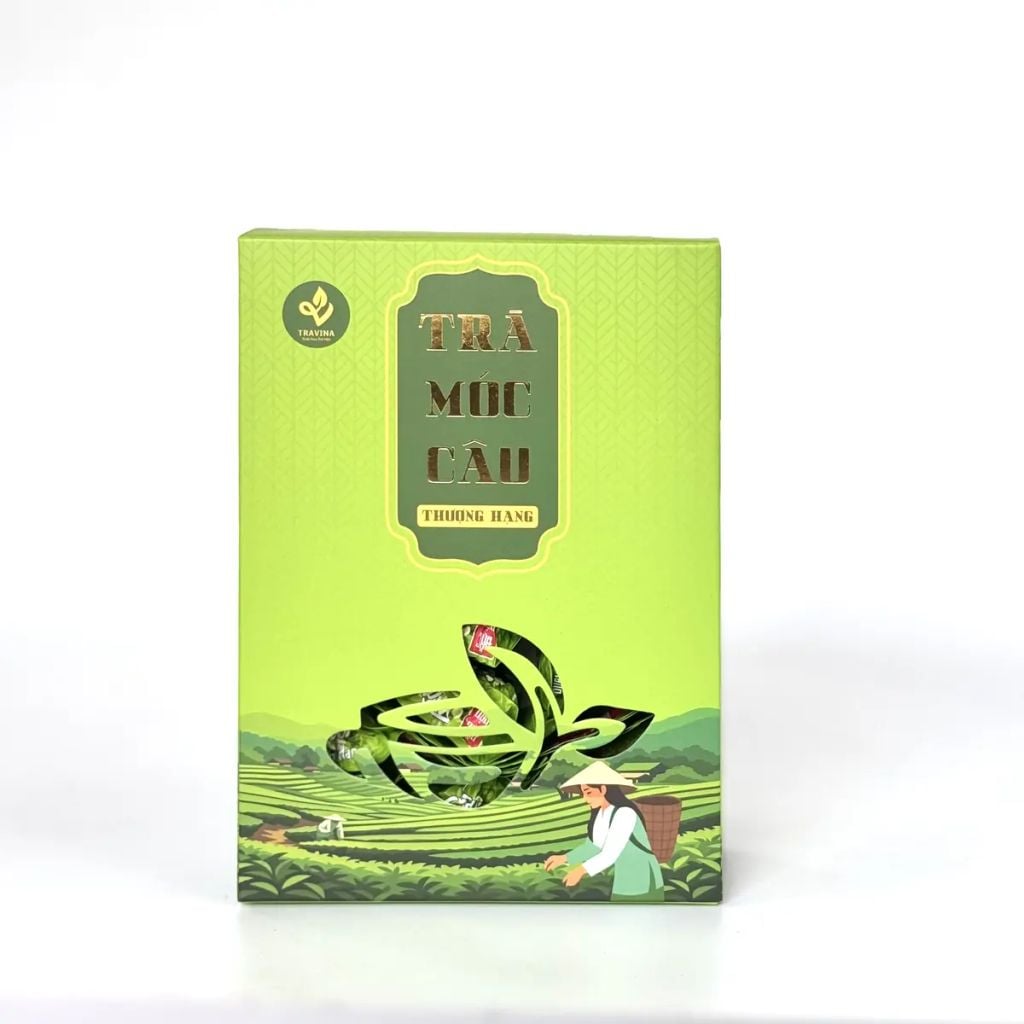  Hộp Trà Móc Câu Thượng Hạng 200g – Hộp Quà Gọn Nhẹ 