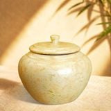  Hũ đựng trà sứ hoa sen – An Thổ Túc 
