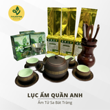  Lục Ẩm Quần Anh - Bộ Ấm Bát Tràng Cao Cấp Của Thuận Trà Thái Nguyên 