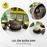  Lục Ẩm Quần Anh - Bộ Ấm Bát Tràng Cao Cấp Của Thuận Trà Thái Nguyên 