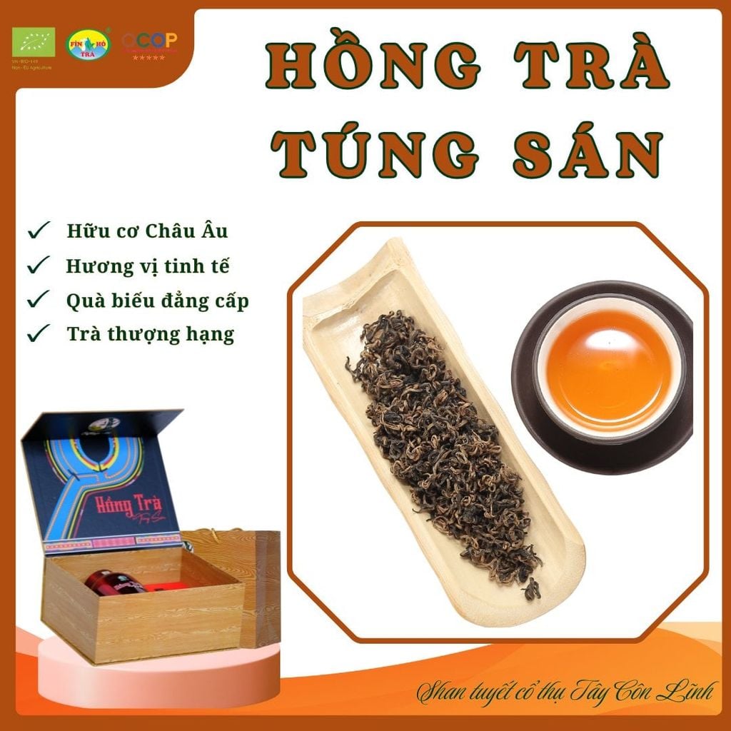  Set Quà Hồng Trà Túng Sán – Hộp Biếu Shan Tuyết Cổ Thụ 